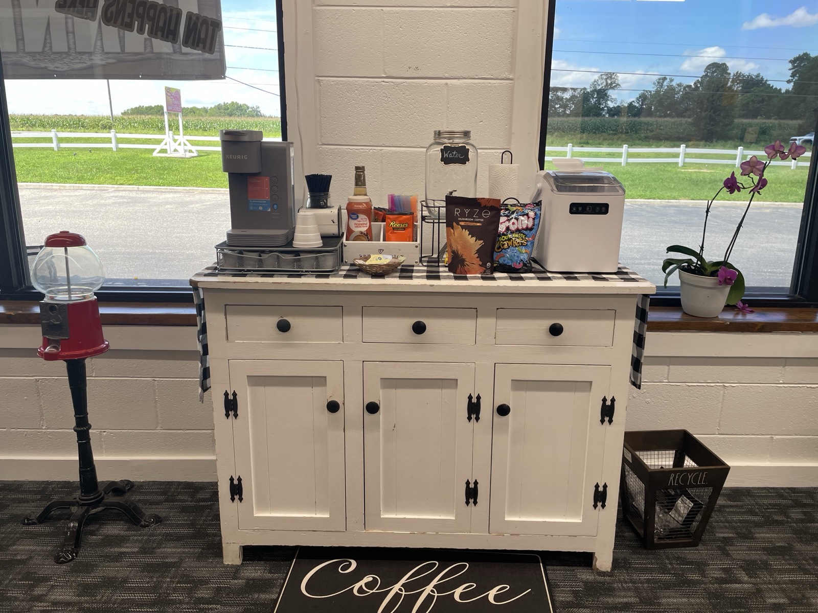 The coffee bar